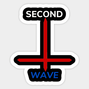 Secondwave Black 13 Sticker